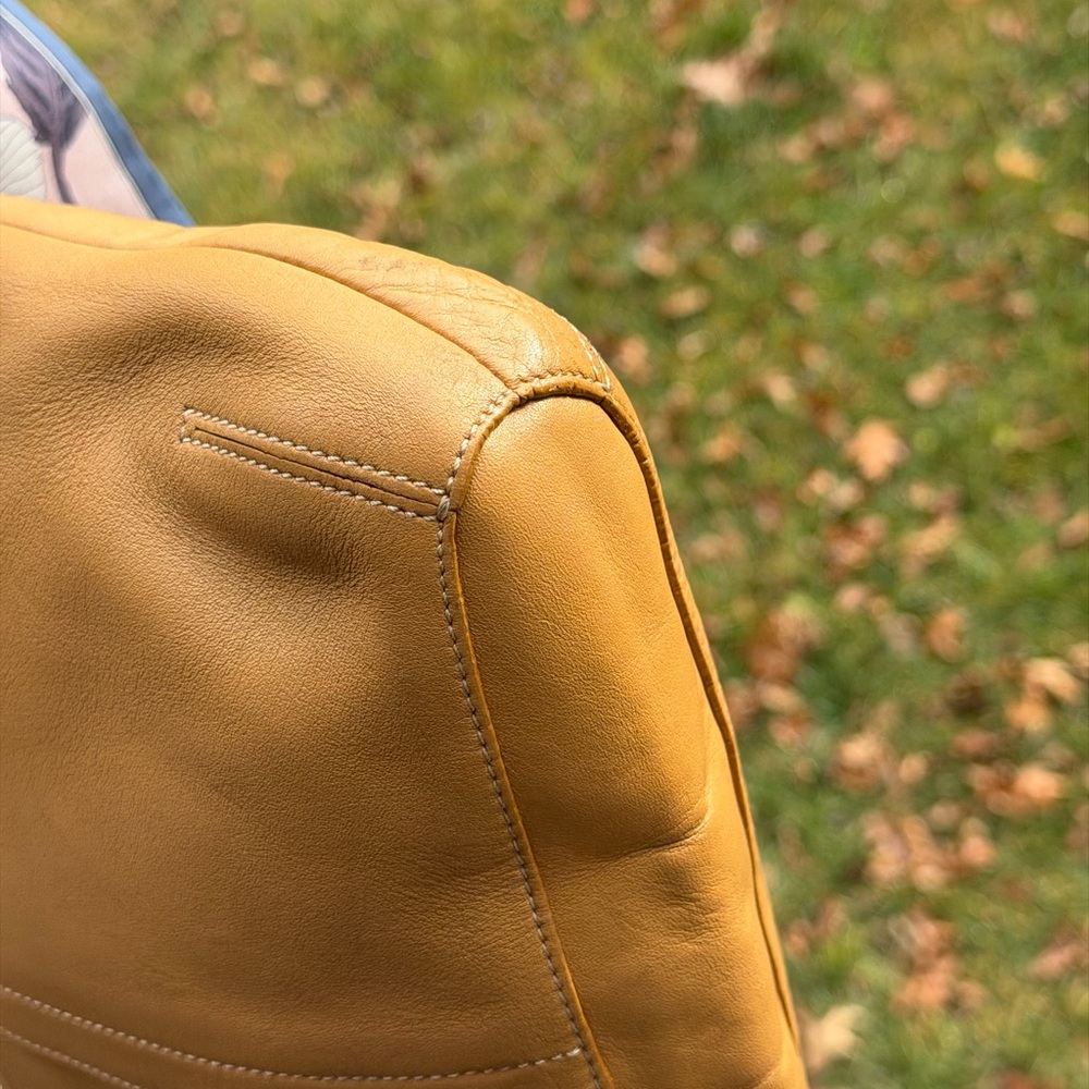 Coach Legacy Tan Leather Shoulder Bag VINTAGE - Picture 4 of 14